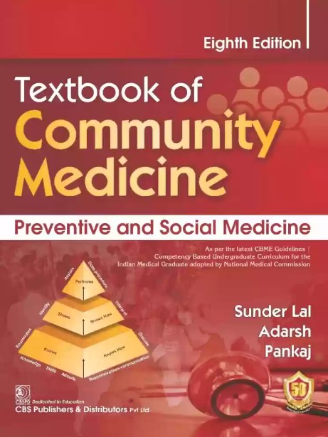 Textbook of Community Medicine - Preventive and Social Medicine 8th Edition